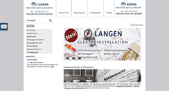 Desktop Screenshot of langen-kg.de